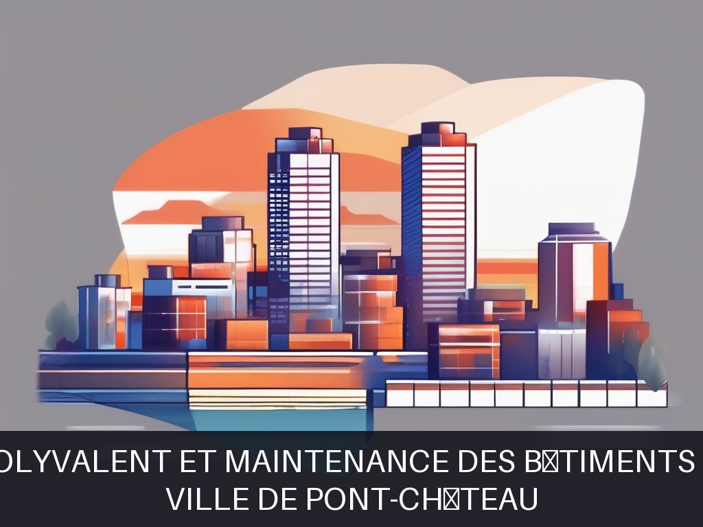 Illustration pour Ville de Pont-Château: Entretien polyvalent et maintenance des bâtiments communaux