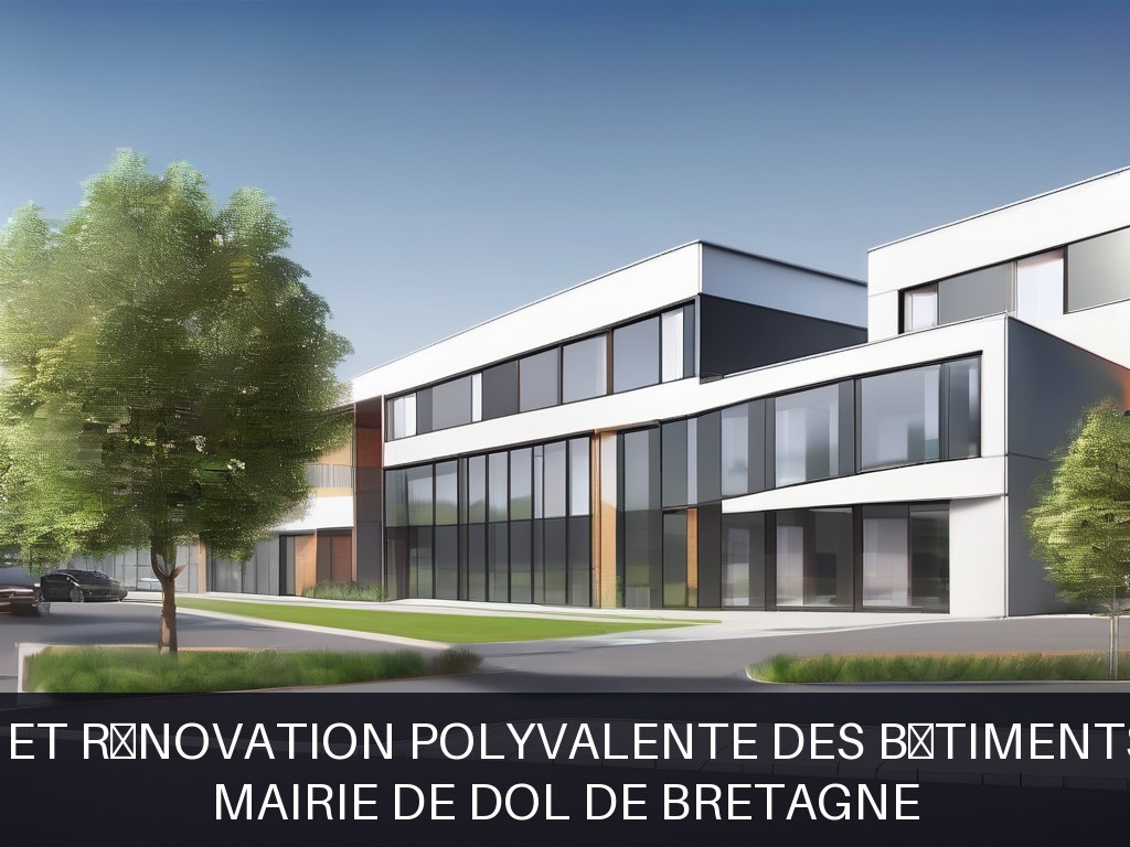 Illustration pour Mairie de Dol de Bretagne: Maintenance et rénovation polyvalente des bâtiments communaux