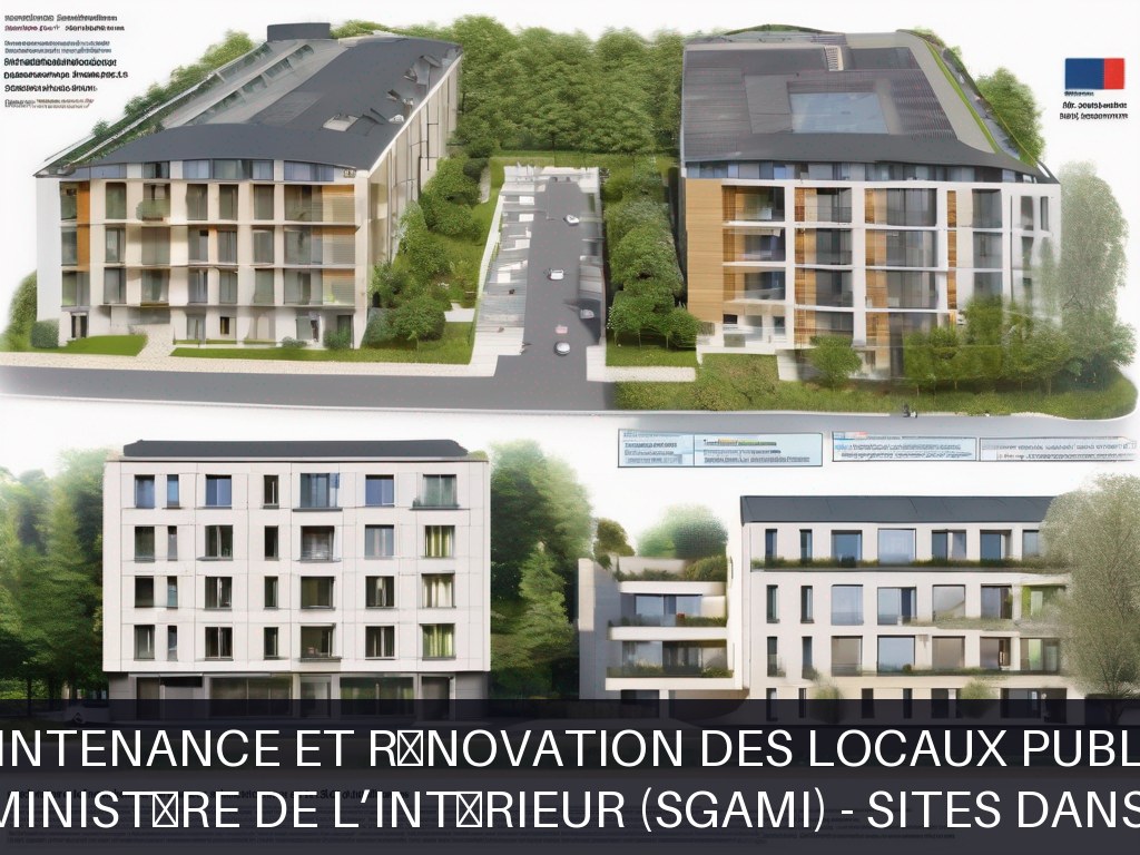 Illustration pour Secrétariat Général pour l’Administration du Ministère de l’Intérieur (SGAMI) - sites dans les Yvelines, les Hauts-de-Seine et le Val-d’Oise: Maintena