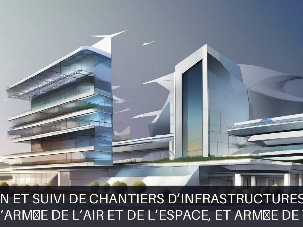 Illustration pour Emprises occupées par l’armée de l’air et de l’espace, et Armée de Terre dans le Grand Est: Conception et suivi de chantiers d’infrastructures militai