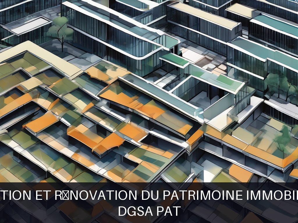 Illustration pour DGSA Pat: Réhabilitation et rénovation du patrimoine immobilier public