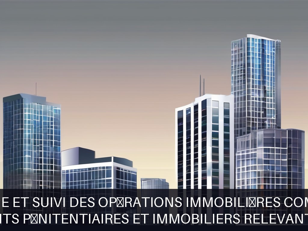 Illustration pour Établissements pénitentiaires et immobiliers relevant de la DSPOM: Pilotage et suivi des opérations immobilières complexes