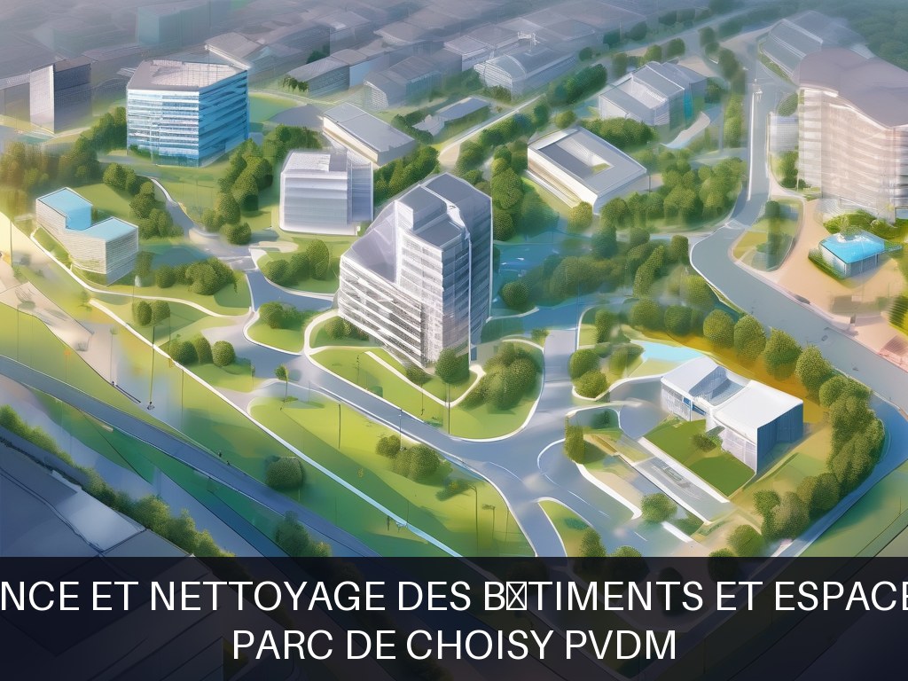 Illustration pour Parc de Choisy PVDM: Maintenance et nettoyage des bâtiments et espaces publics