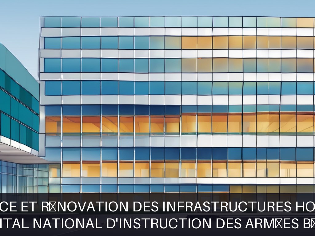 Illustration pour Hôpital national d'instruction des armées Bégin: Maintenance et rénovation des infrastructures hospitalières