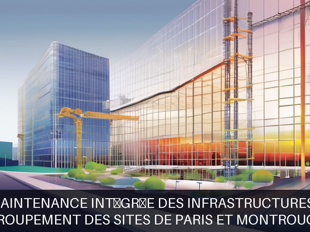 Illustration pour Groupement des sites de Paris et Montrouge: Gestion et maintenance intégrée des infrastructures techniques