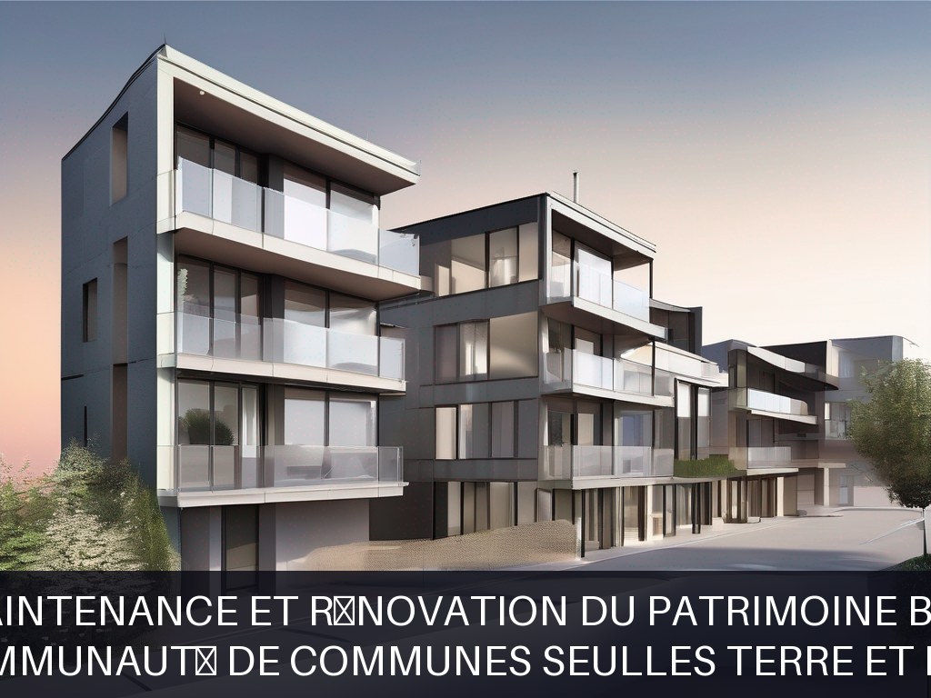 Illustration pour Communauté de Communes Seulles Terre et Mer: Maintenance et rénovation du patrimoine bâti