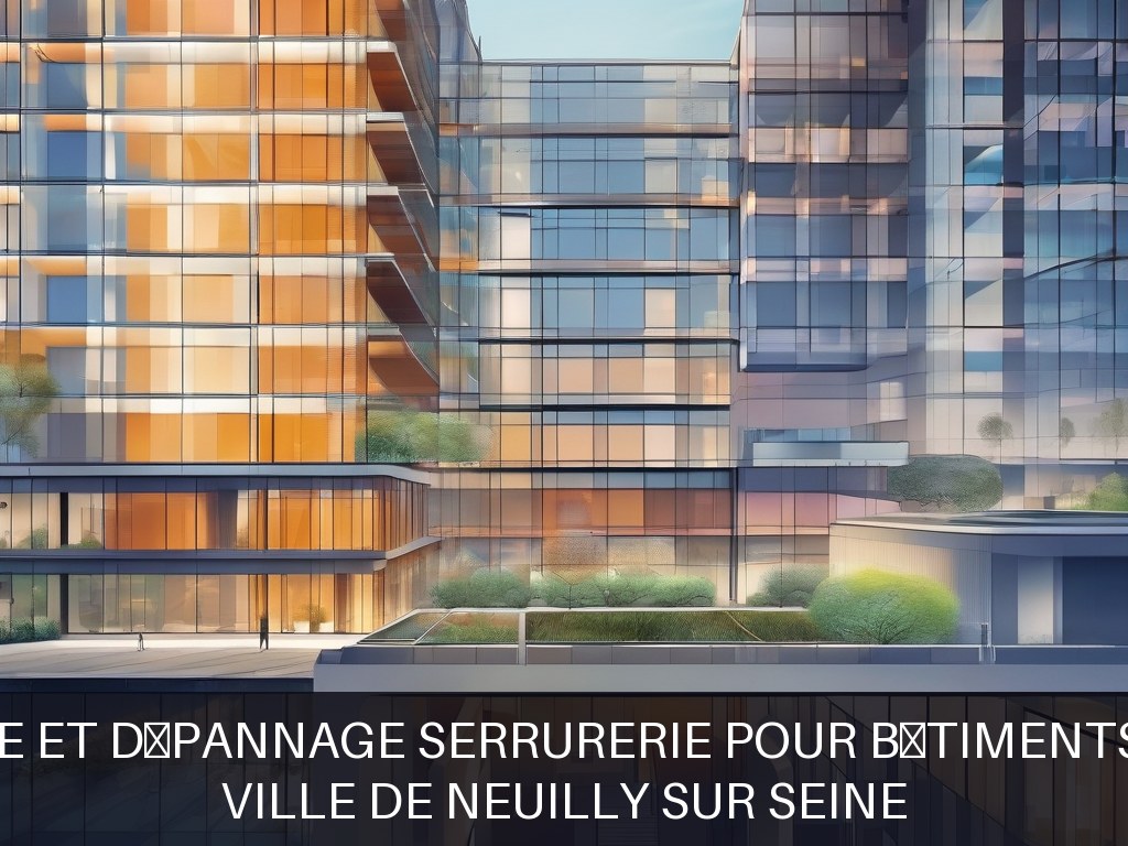 Illustration pour Ville de Neuilly Sur Seine: Maintenance et dépannage serrurerie pour bâtiments municipaux