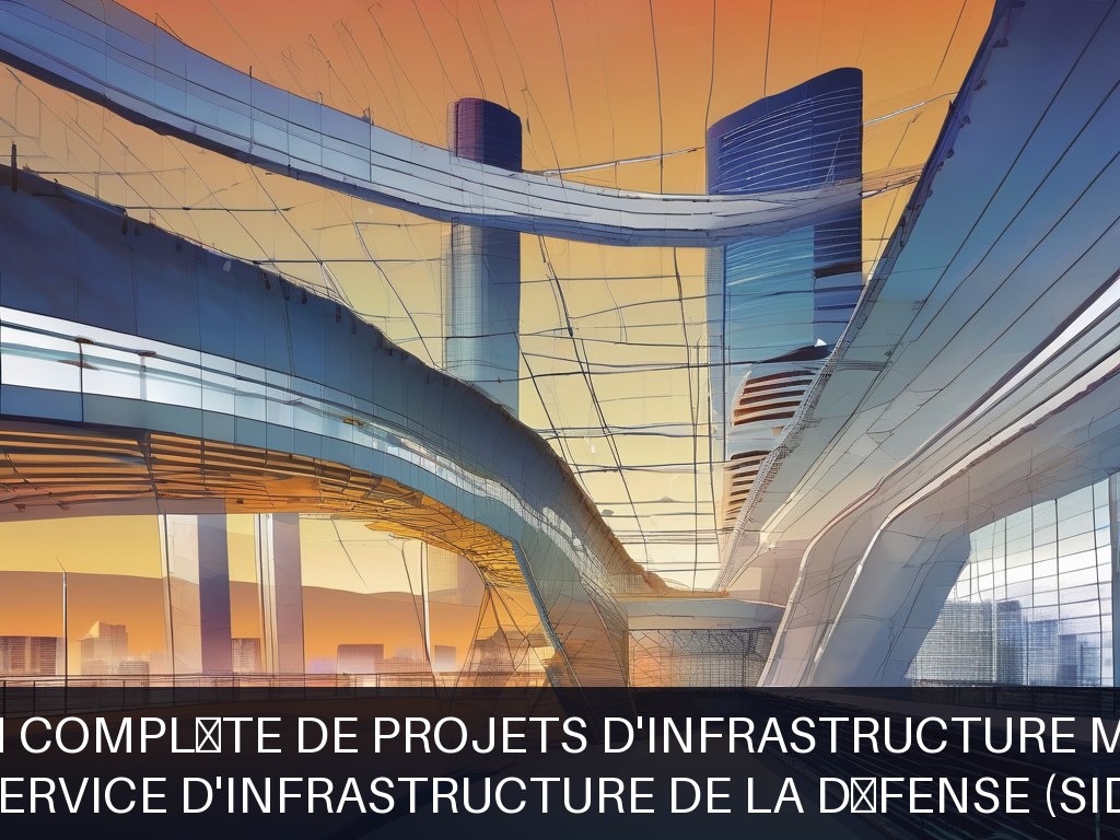 Illustration pour Service d'infrastructure de la défense (SID): Gestion complète de projets d'infrastructure militaire