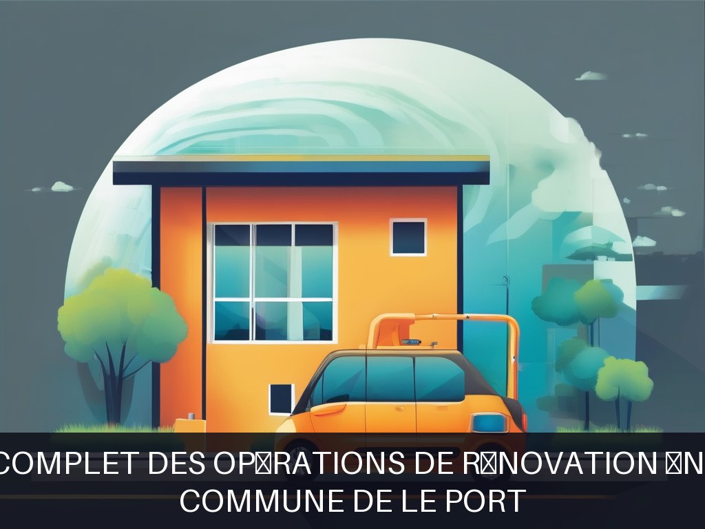 Illustration pour Commune de Le Port: Pilotage complet des opérations de rénovation énergétique (Potentiel à Court Terme)