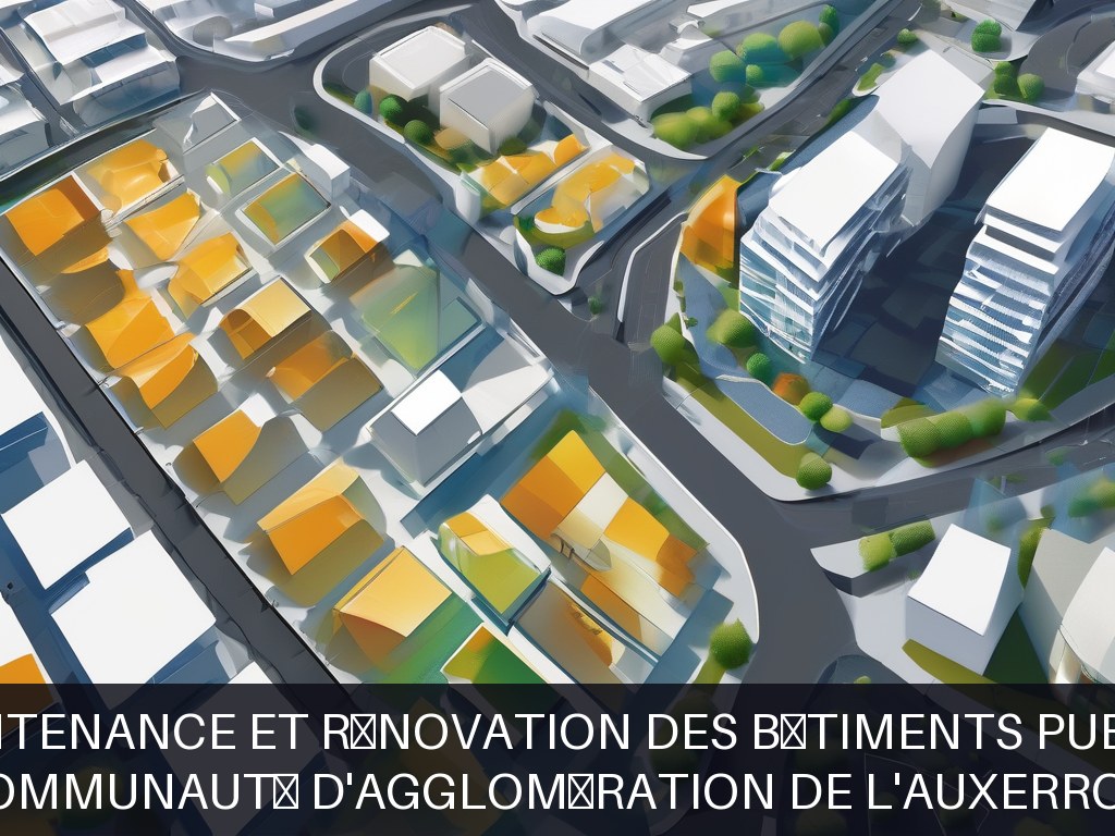 Illustration pour Communauté d'Agglomération de l'Auxerrois: Maintenance et Rénovation des Bâtiments Publics