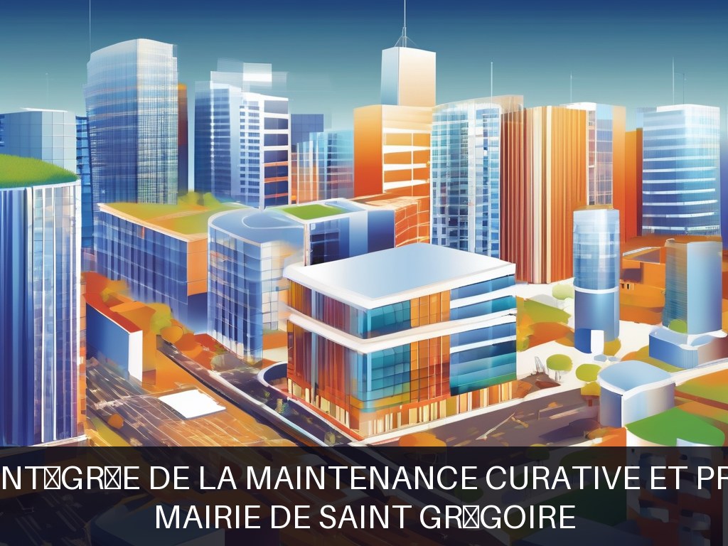 Illustration pour Mairie de Saint Grégoire: Gestion intégrée de la maintenance curative et préventive