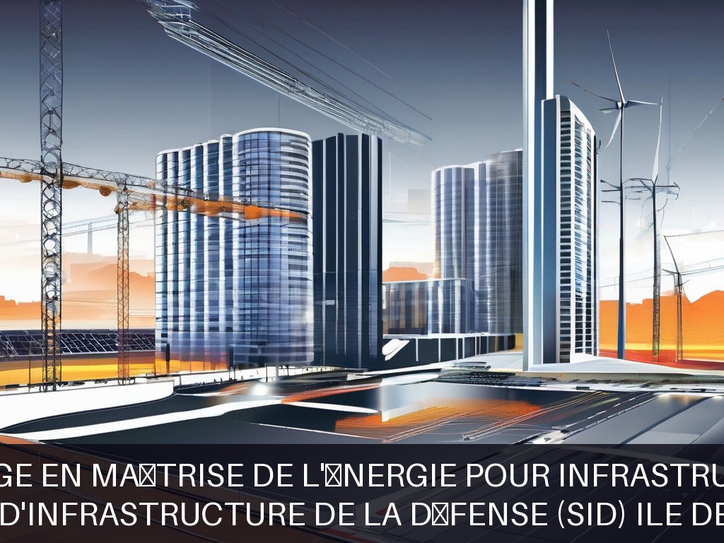 Illustration pour Service d'Infrastructure de la Défense (SID) Ile de France: Conseil et pilotage en maîtrise de l'énergie pour infrastructures militaires