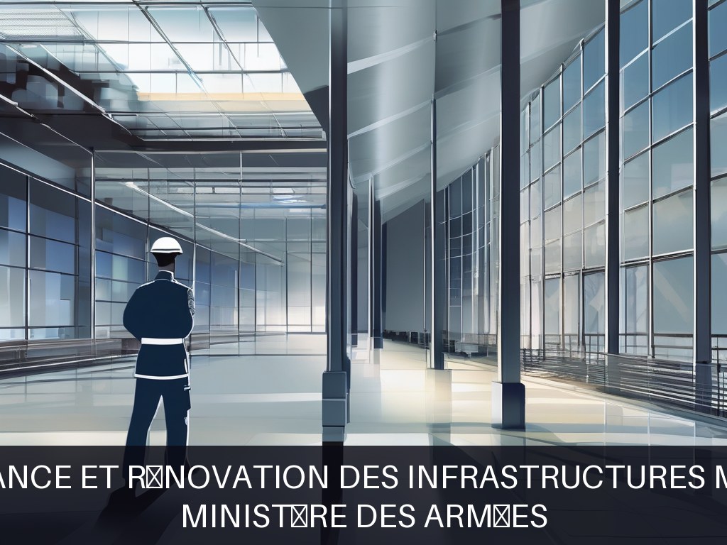 Illustration pour Ministère des Armées: Maintenance et rénovation des infrastructures militaires
