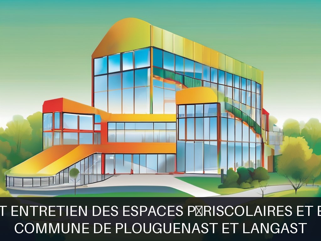 Illustration pour Commune de Plouguenast et Langast: Maintenance et entretien des espaces périscolaires et extrascolaires