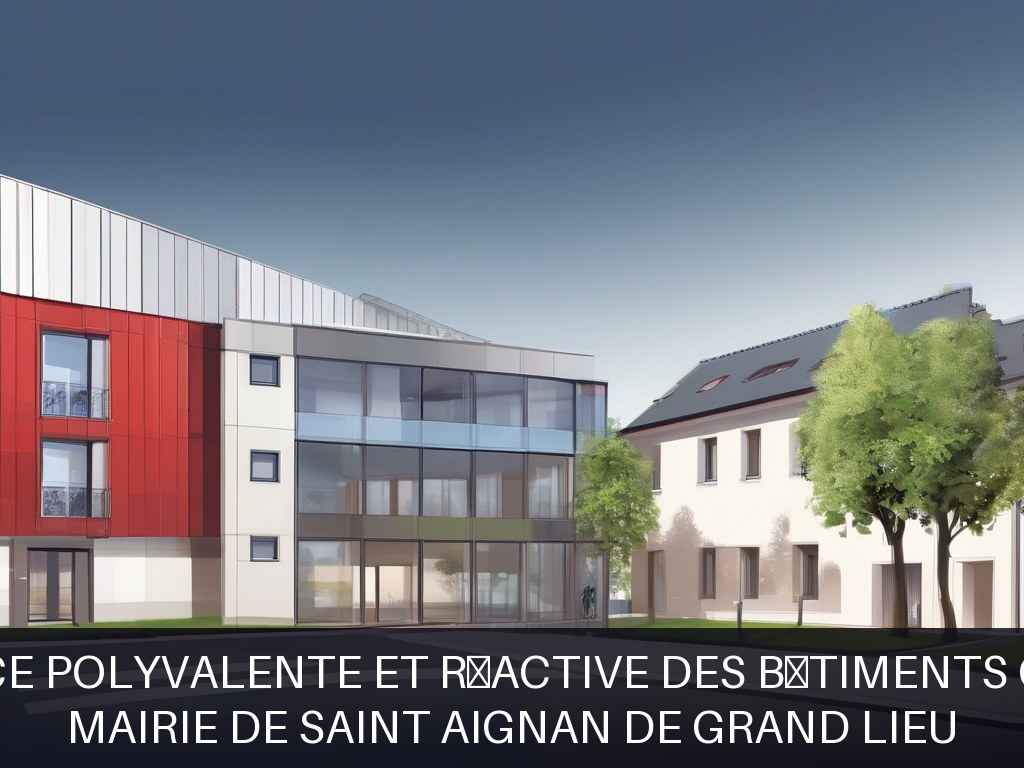 Illustration pour Mairie de Saint Aignan de Grand Lieu: Maintenance polyvalente et réactive des bâtiments communaux