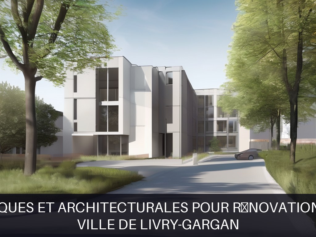 Illustration pour Ville de Livry-Gargan: Études techniques et architecturales pour rénovation patrimoniale