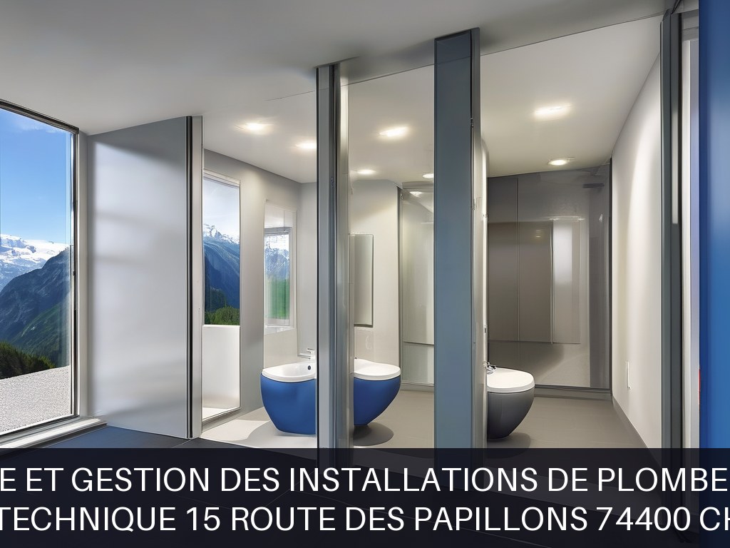 Illustration pour Centre technique 15 route des papillons 74400 Chamonix: Maintenance et gestion des installations de plomberie sanitaire