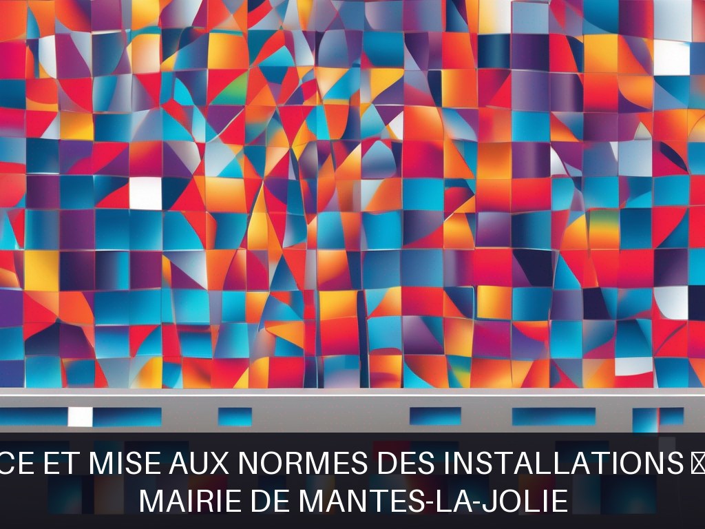 Illustration pour Mairie de Mantes-la-Jolie: Maintenance et mise aux normes des installations électriques