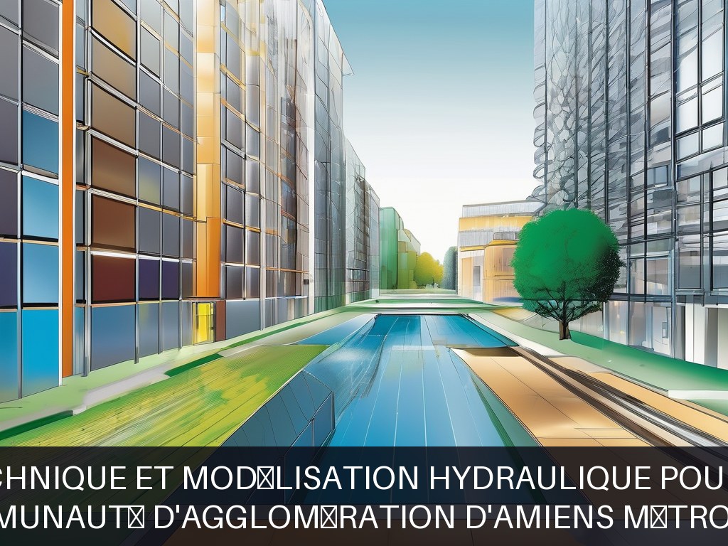 Illustration pour Communauté d'Agglomération d'Amiens Métropole: Assistance technique et modélisation hydraulique pour réseaux d'eau