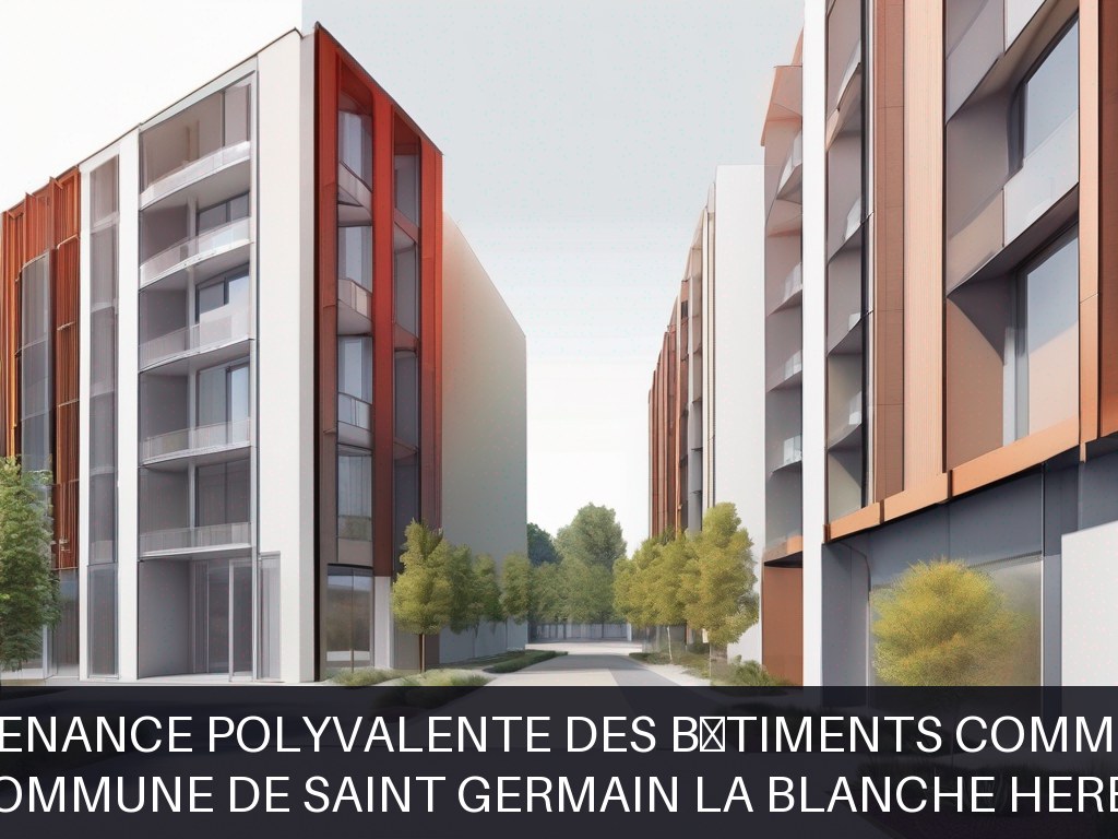 Illustration pour Commune de Saint Germain La Blanche Herbe: Maintenance polyvalente des bâtiments communaux