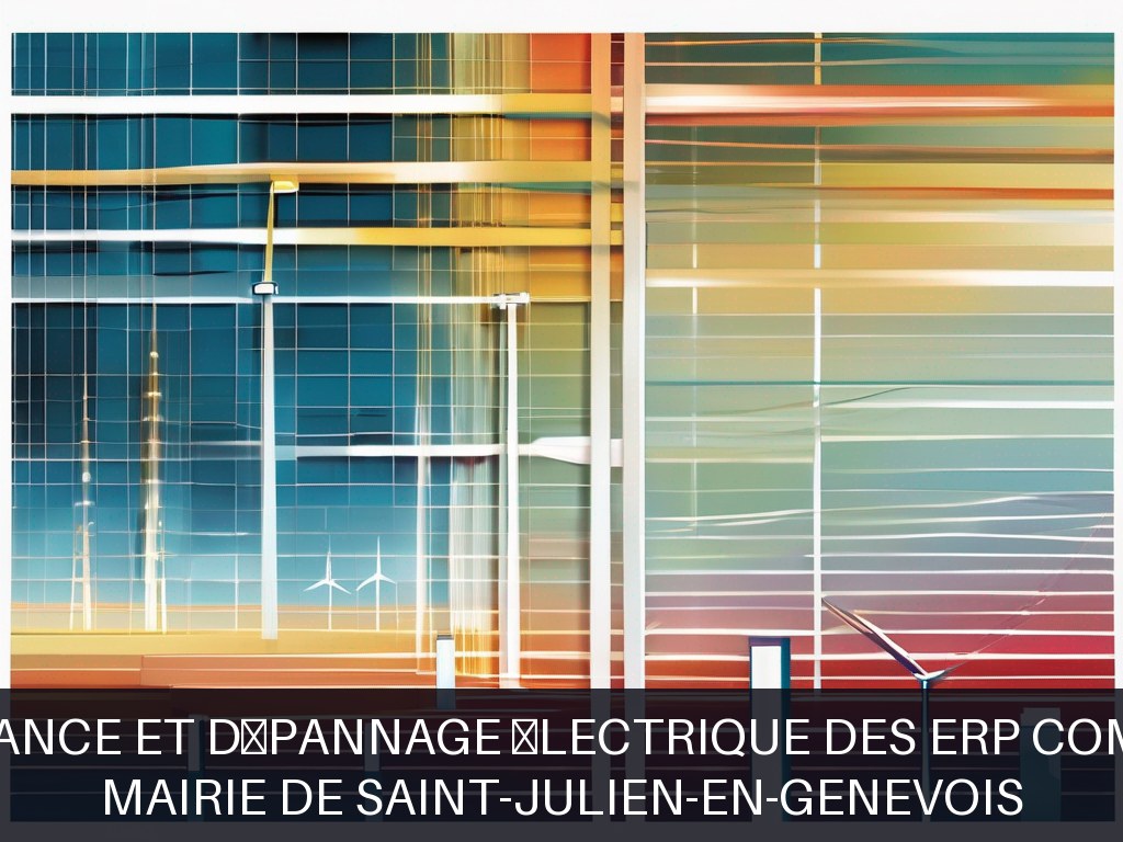 Illustration pour Mairie de Saint-Julien-en-Genevois: Maintenance et dépannage électrique des ERP communaux