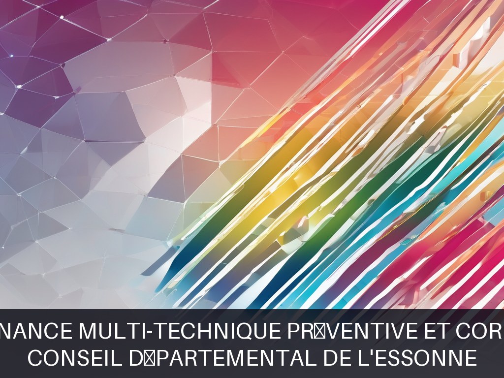 Illustration pour Conseil Départemental de l'Essonne: Maintenance multi-technique préventive et corrective