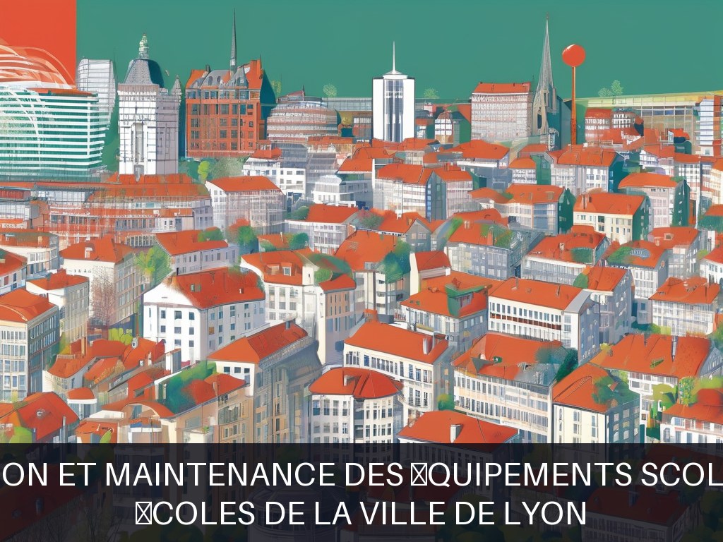 Illustration pour Écoles de la Ville de Lyon: Gestion et maintenance des équipements scolaires