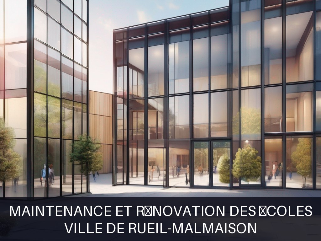Illustration pour Ville de Rueil-Malmaison: Maintenance et rénovation des écoles