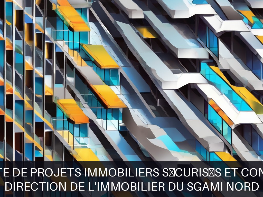 Illustration pour Direction de l'Immobilier du SGAMI Nord: Conduite de projets immobiliers sécurisés et conformes