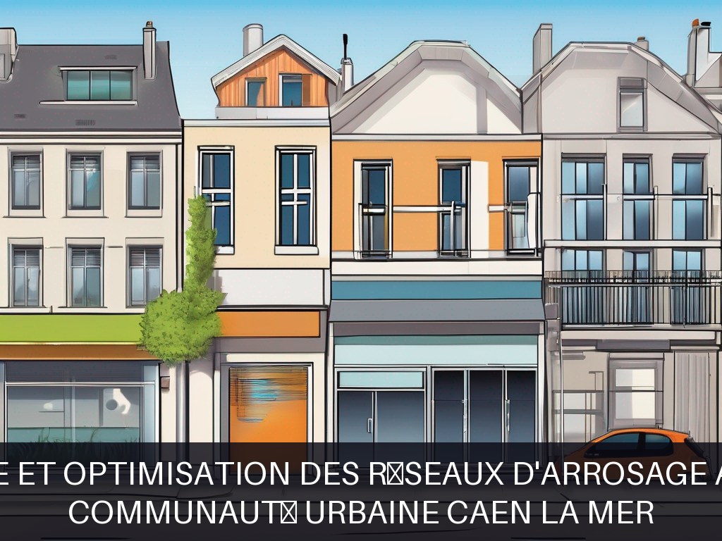 Illustration pour Communauté Urbaine Caen La Mer: Maintenance et optimisation des réseaux d'arrosage automatique