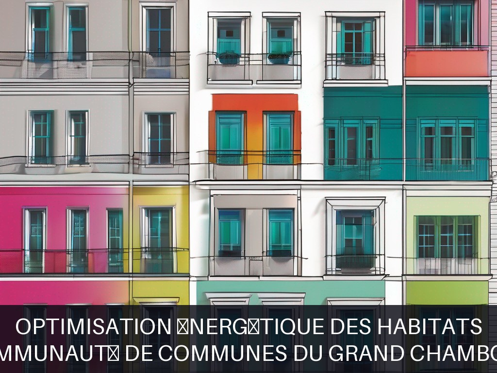 Illustration pour Communauté de Communes du Grand Chambord: Optimisation énergétique des habitats