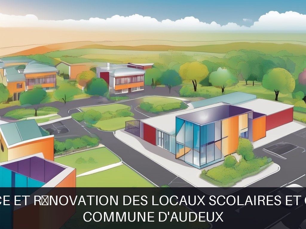 Illustration pour Commune d'Audeux: Maintenance et rénovation des locaux scolaires et communaux