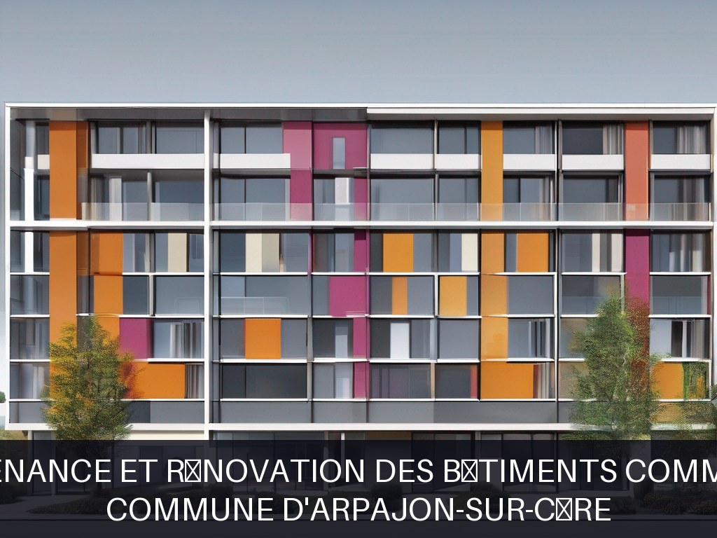 Illustration pour Commune d'Arpajon-sur-Cère: Maintenance et rénovation des bâtiments communaux