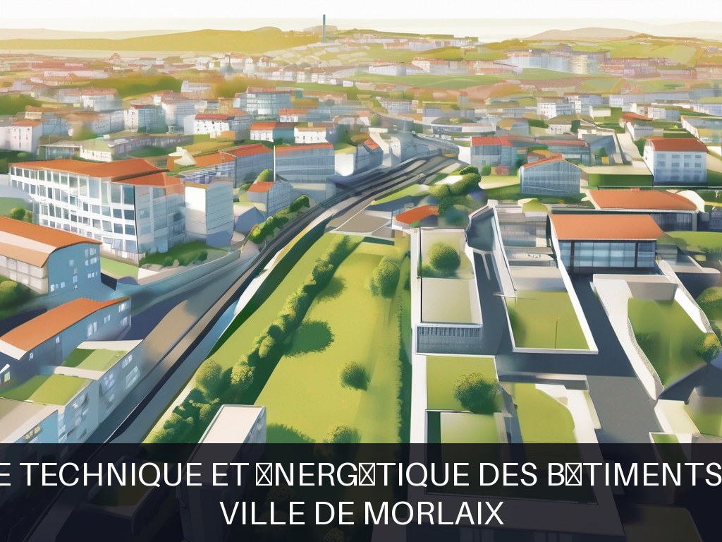 Illustration pour Ville de Morlaix: Maintenance technique et énergétique des bâtiments communaux