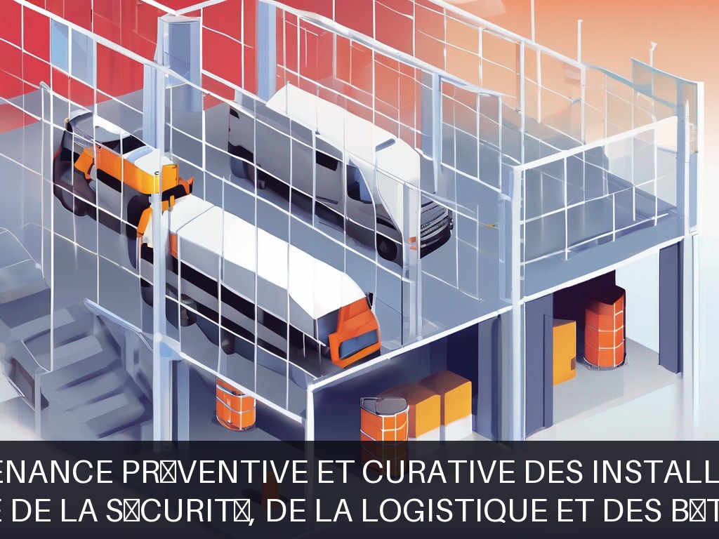 Illustration pour Service de la sécurité, de la logistique et des bâtiments: Maintenance préventive et curative des installations