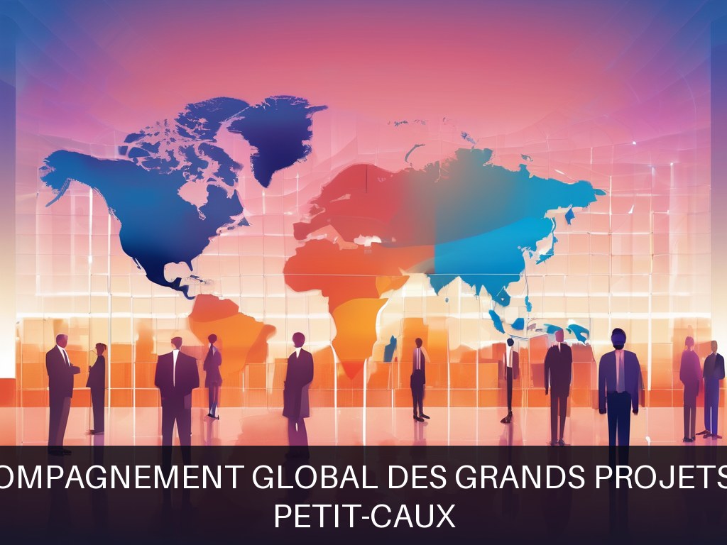 Illustration pour PETIT-CAUX: Accompagnement global des grands projets BTP