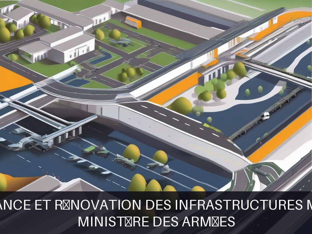 Illustration pour Ministère des Armées: Maintenance et rénovation des infrastructures militaires