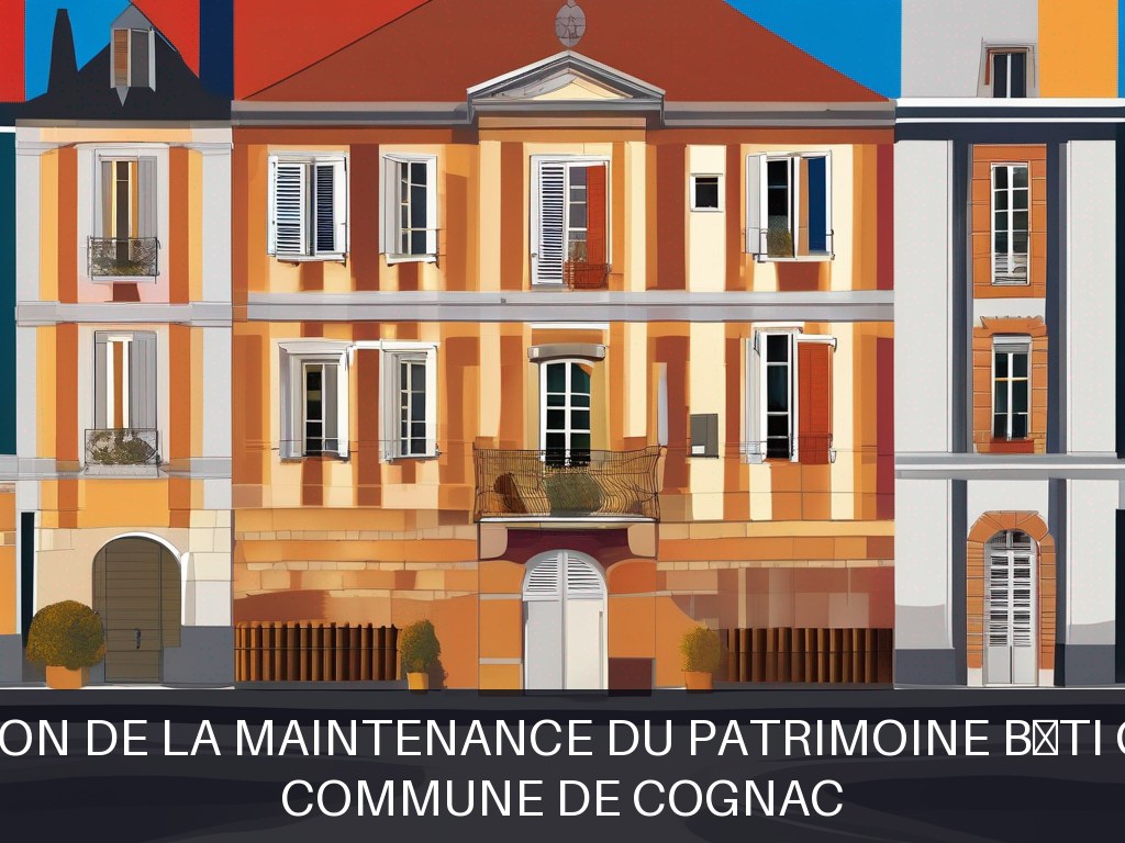 Illustration pour Commune de Cognac: Optimisation de la maintenance du patrimoine bâti communal