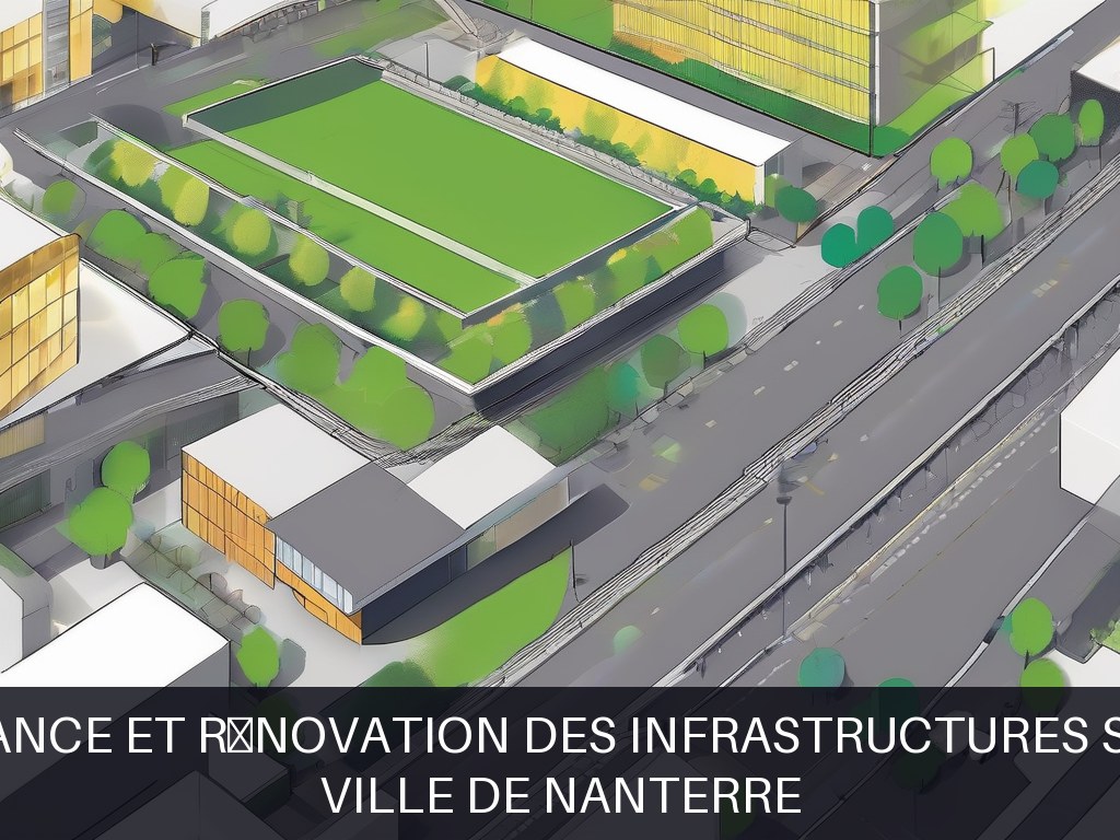 Illustration pour Ville de Nanterre: Maintenance et rénovation des infrastructures scolaires