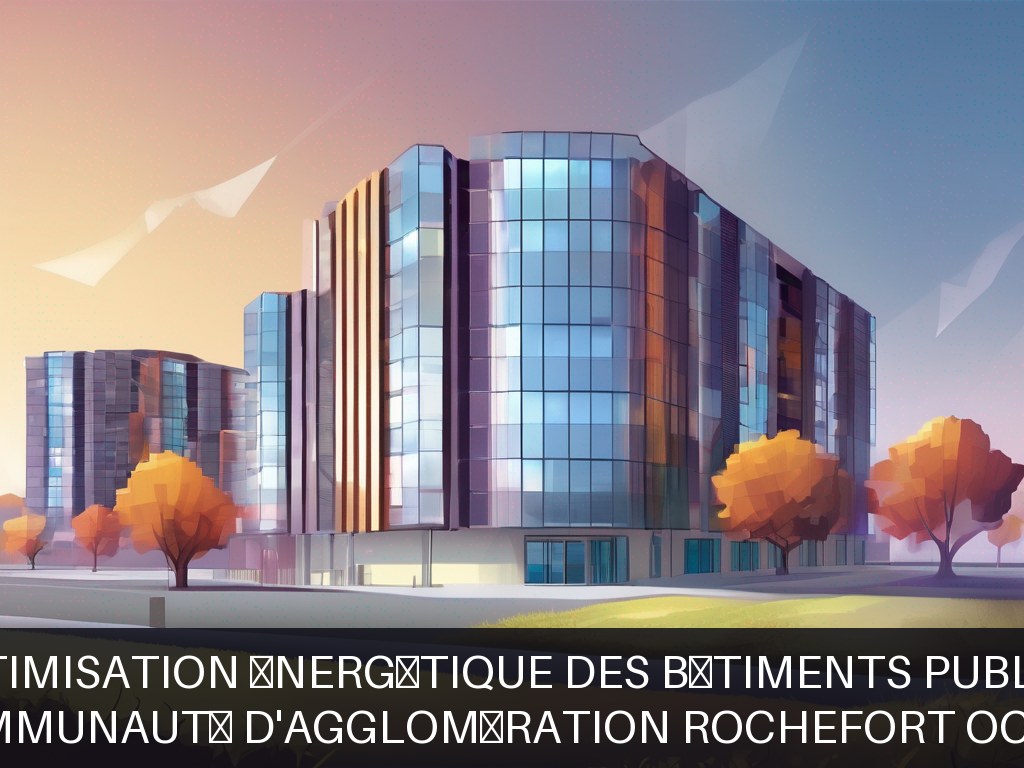 Illustration pour Communauté d'agglomération Rochefort Océan: Optimisation énergétique des bâtiments publics