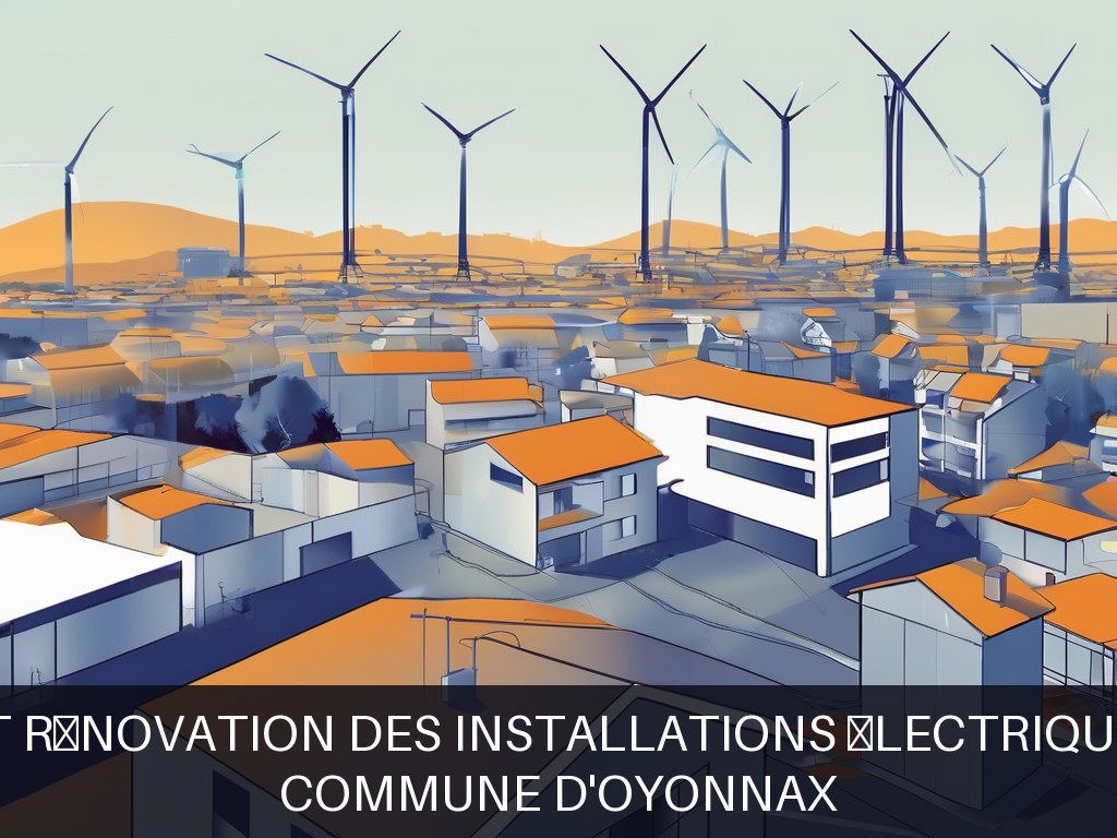 Illustration pour Commune d'Oyonnax: Maintenance et rénovation des installations électriques communales