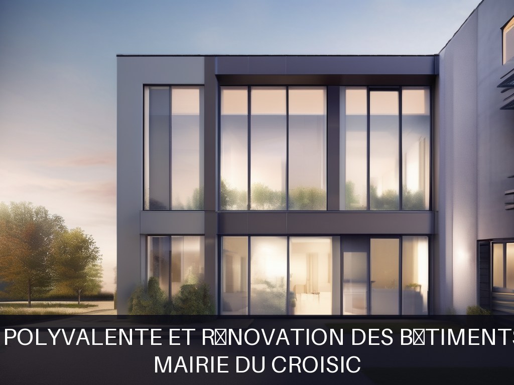 Illustration pour Mairie du Croisic: Maintenance polyvalente et rénovation des bâtiments communaux