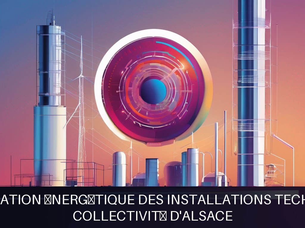 Illustration pour Collectivité d'Alsace: Optimisation énergétique des installations techniques