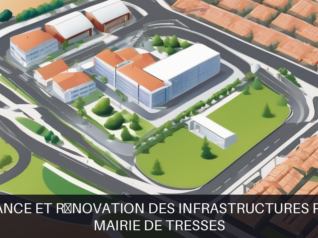 Illustration pour Mairie de Tresses: Maintenance et rénovation des infrastructures publiques