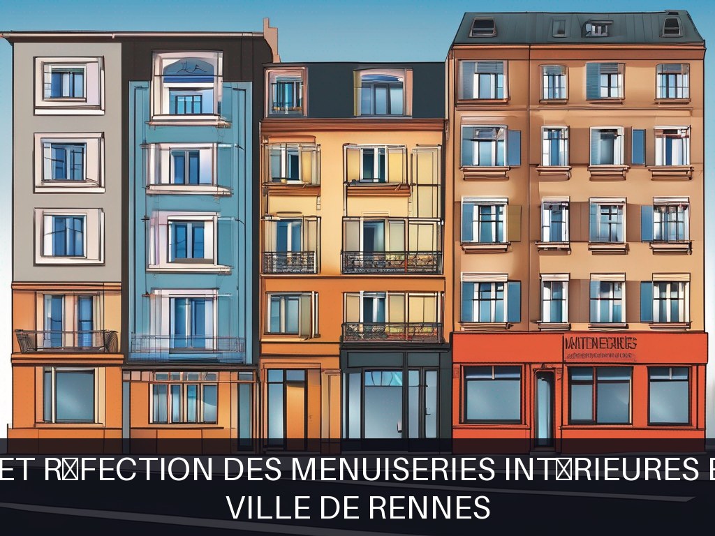 Illustration pour Ville de Rennes: Maintenance et réfection des menuiseries intérieures et extérieures