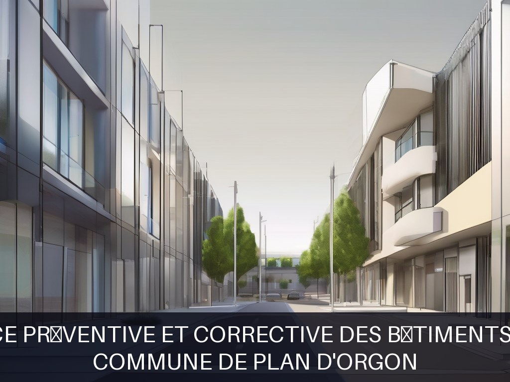 Illustration pour Commune de Plan d'Orgon: Maintenance préventive et corrective des bâtiments municipaux