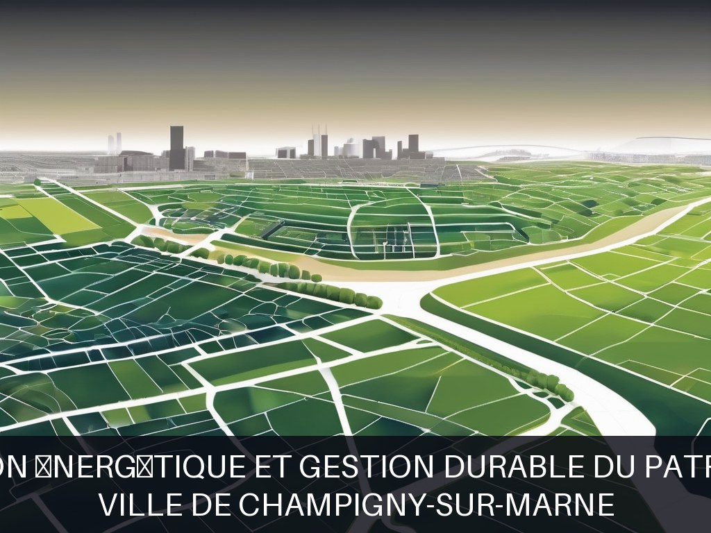 Illustration pour Ville de Champigny-sur-Marne: Optimisation énergétique et gestion durable du patrimoine bâti