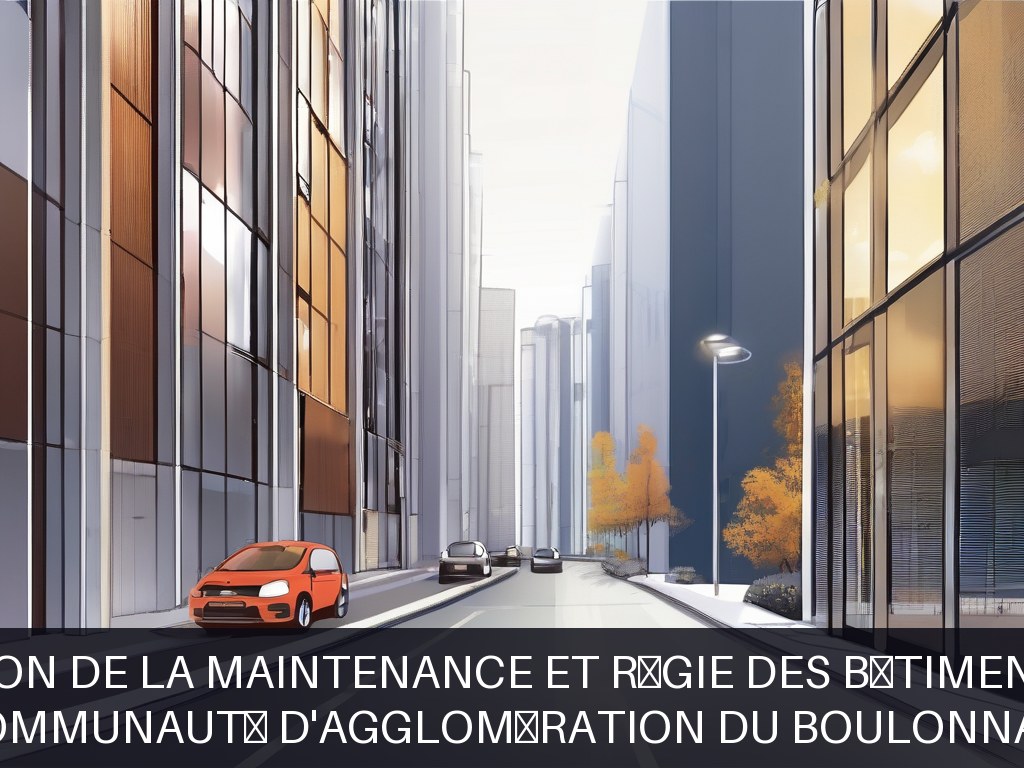 Illustration pour Communauté d'agglomération du Boulonnais: Optimisation de la maintenance et régie des bâtiments publics