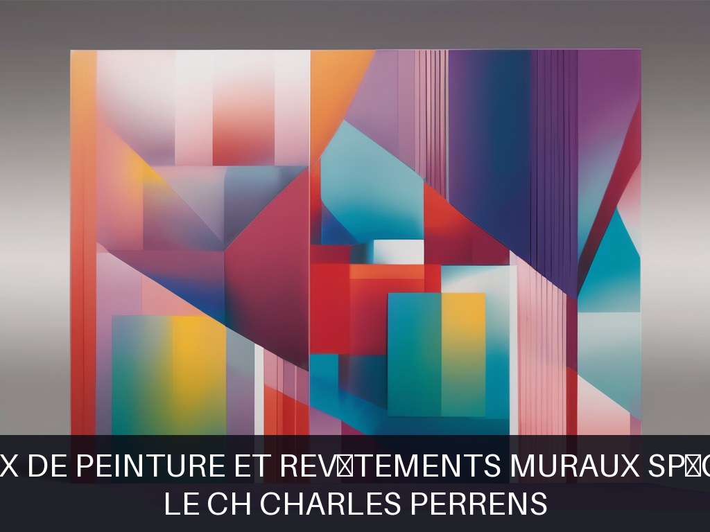 Illustration pour Le ch charles perrens: Travaux de peinture et revêtements muraux spécialisés