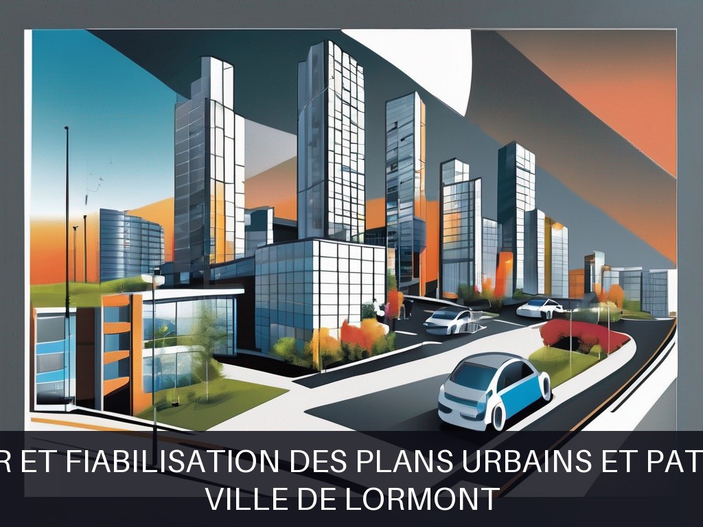 Illustration pour Ville de Lormont: Mise à jour et fiabilisation des plans urbains et patrimoniaux
